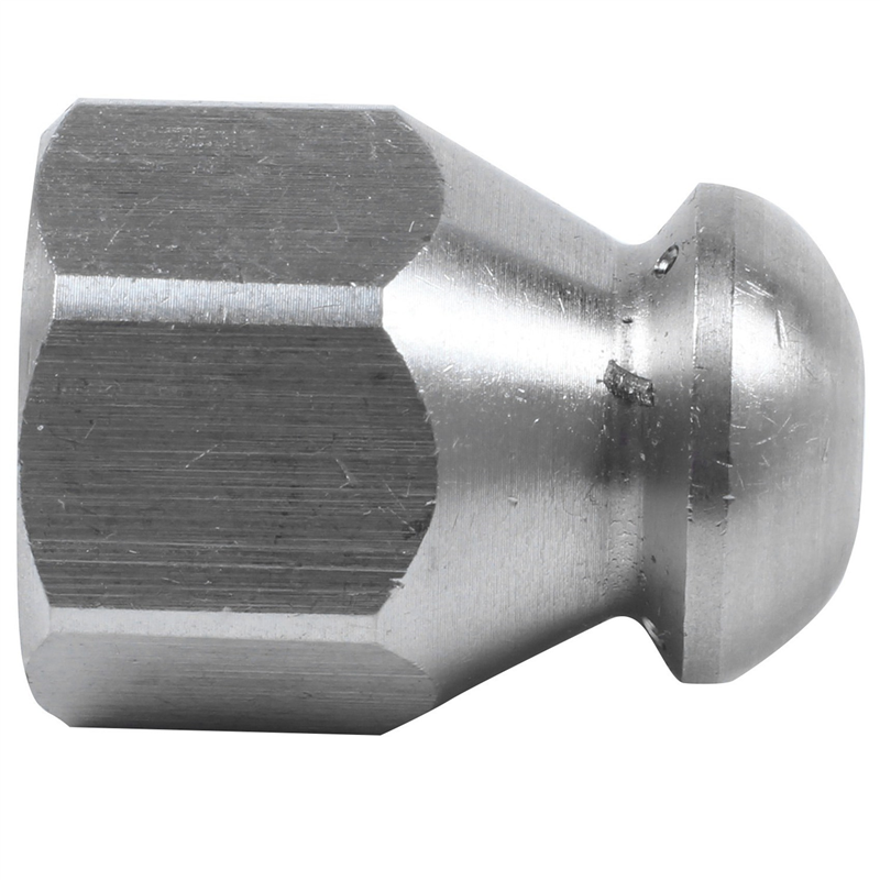 HIM-4X Pijpreiniger Hogedrukreiniger Afvoer Rioolreiniging Pijpreiniger Roterend mondstuk 5-straal (1/4 inch)