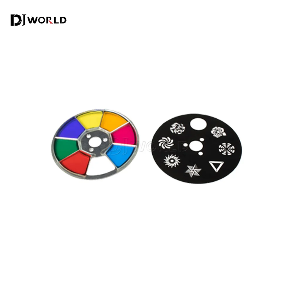 2 ชิ้น/เซ็ต 60W LED Gobo Moving Head Light Spot รูปแบบโฟกัสแบบแมนนวล DMX หมุน LED รูปแบบเวทีแสงสําหรับ Dj Disco Party Clubs