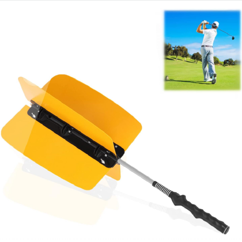 Golf Wind Swing Fan Resistance Practice Aid Trainer Training Tool Accessory Golf Resistance Trainer for Golfers