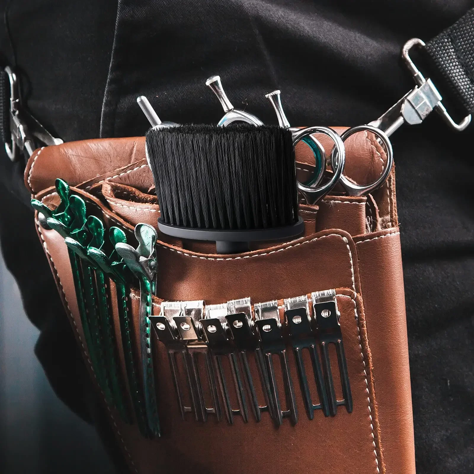 Professional Soft Neck Face Duster Brushes Barber Hair Clean Hairbrush Beard Brush Salon Cutting Hairdressing Styling Tools