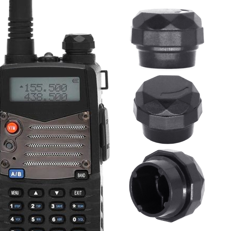 Для Baofeng UV5R UV-5R UV-5RA UV-5R двухстороннее радиоканал переключатель громкости ручка Кепки Прямая поставка