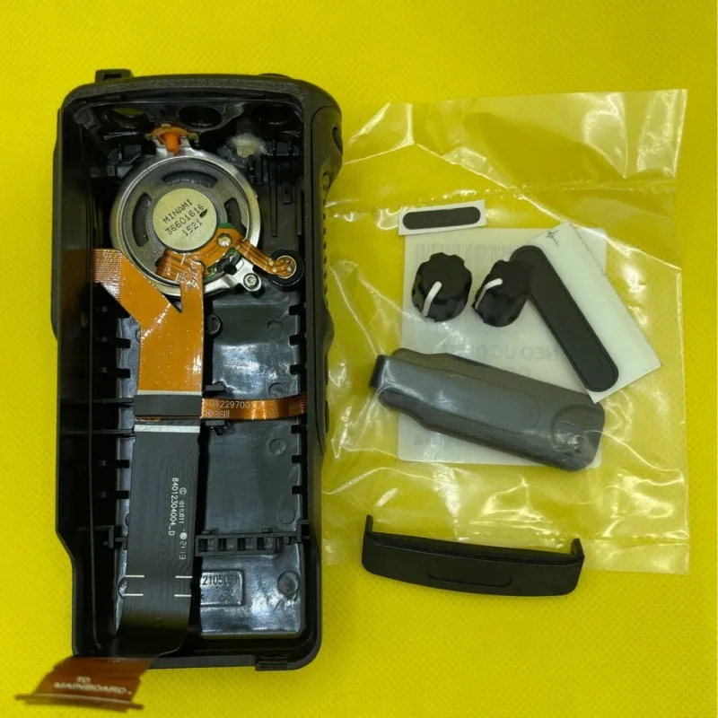 PMLN6111 ブラック トランシーバー交換用ハウジング ケース カバー キット スピーカー付き Motorola Radio XPR7350 XIR P8600 DGP8050 DP4400用