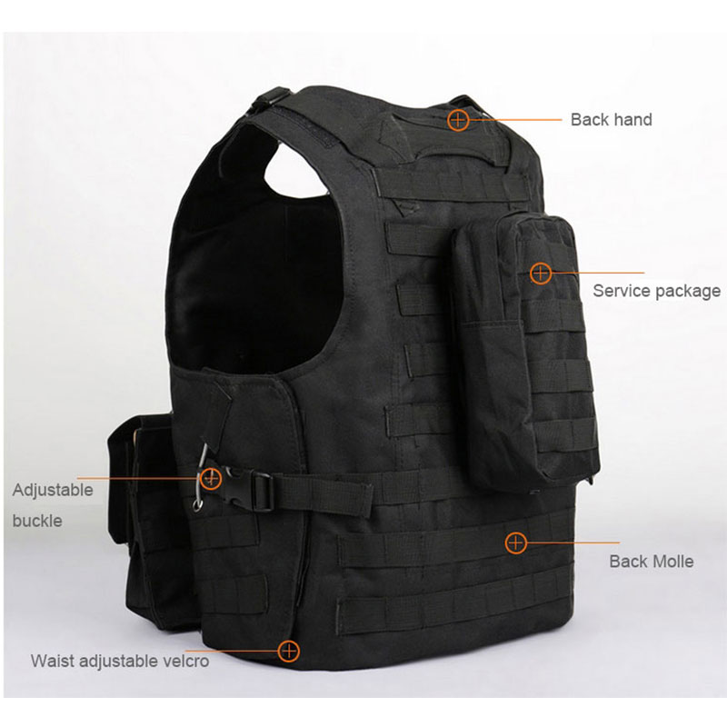 Taktische Weste CS Spiel Airsoft Assault Molle Weste Ausrüstung Outdoor Kleidung Jagd Camouflage Weste Kampf Sicherheit Weste