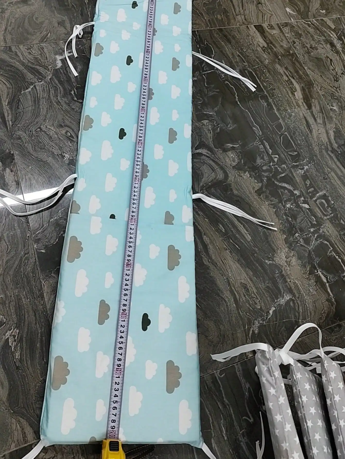 กันชนเด็ก Chichonera Crib COT Protector ทารกผ้าฝ้ายเด็กเตียงอุปสรรคทารกแรกเกิดรอบเบาะ Braid Cunas Para El Bebe
