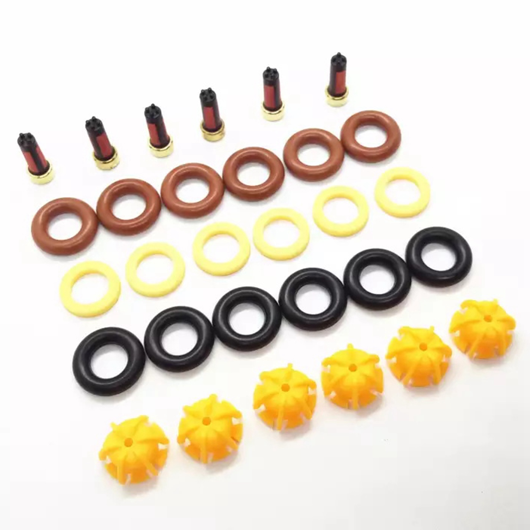 Zestaw do naprawy wtryskiwaczy paliwa dla-BMW E30 325I M60 V8 wtrysk zaworu Pintle 0280150415 0280150778 13641466396 13641734776
