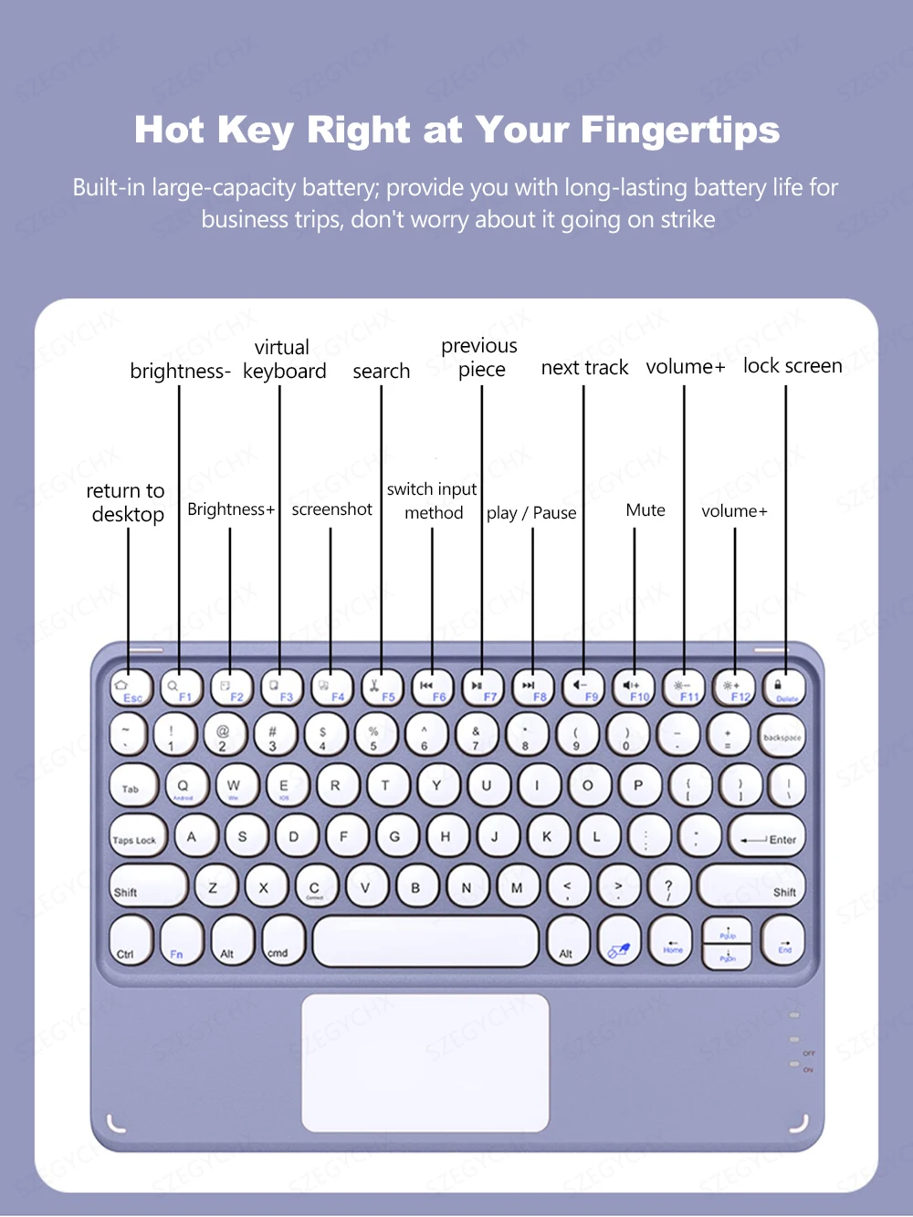 teclado bluetooth Keyboard wireless mouse For iPad case 10.2 7/8/9 10th Generation Pro 13 11 12.9 2024 M4 M2 Air 13 5 4 2 1 키보드