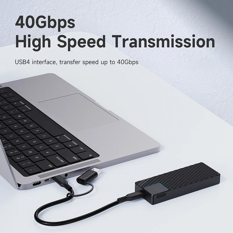 Hagibis-外付けハードドライブケース,thunderbolt 4, 3, USB 3.2, 3.1, 3.0,asm2464,USB 4.0, 40gbps,m.2,nvmeと互換性があります