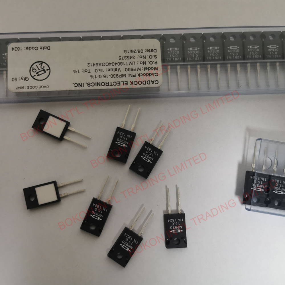 Mp930 15 Ohm 30 w 1% Dicks chicht widerstände mp930-0. 3-1. 5 durch Loch mp930 15,0 Ohm 30 Watt Leistungs film widerstände