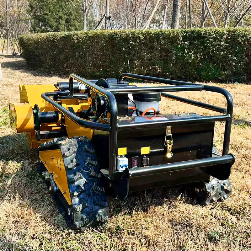 Dostosowana, prosto od producenta, gąsienicowa kosiarka z bezszczotkowym silnikiem 1000 mm, wydajna, do wielu zastosowań.