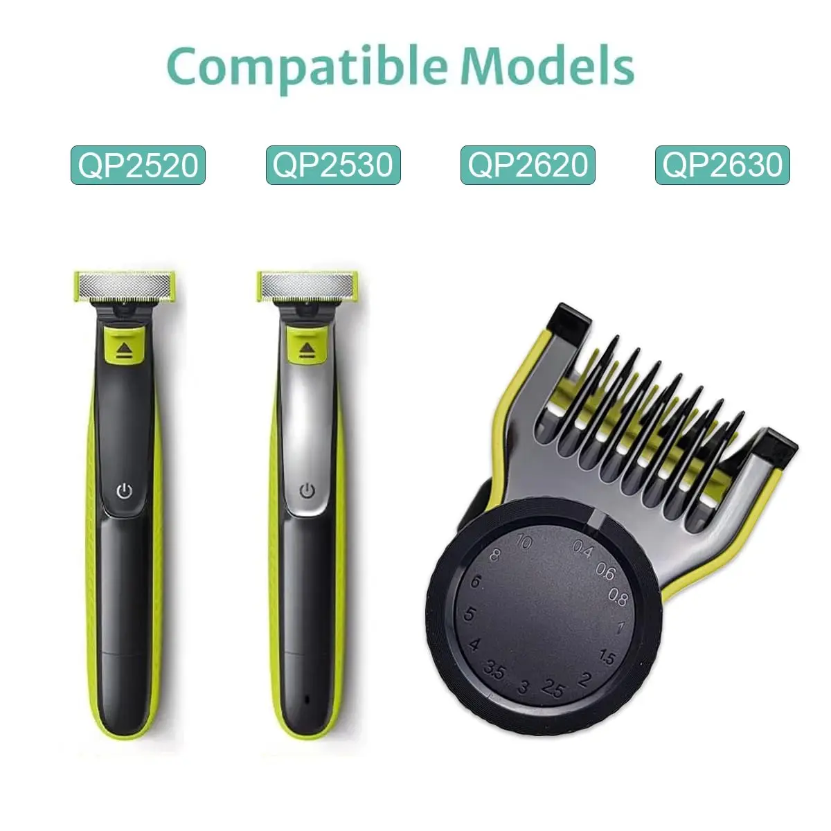 NEW COMB Guards Comb Adjustable 14-length Precision Guide Comb for oneblade&One Blade QP2520/30 Shaver Replacement Kit