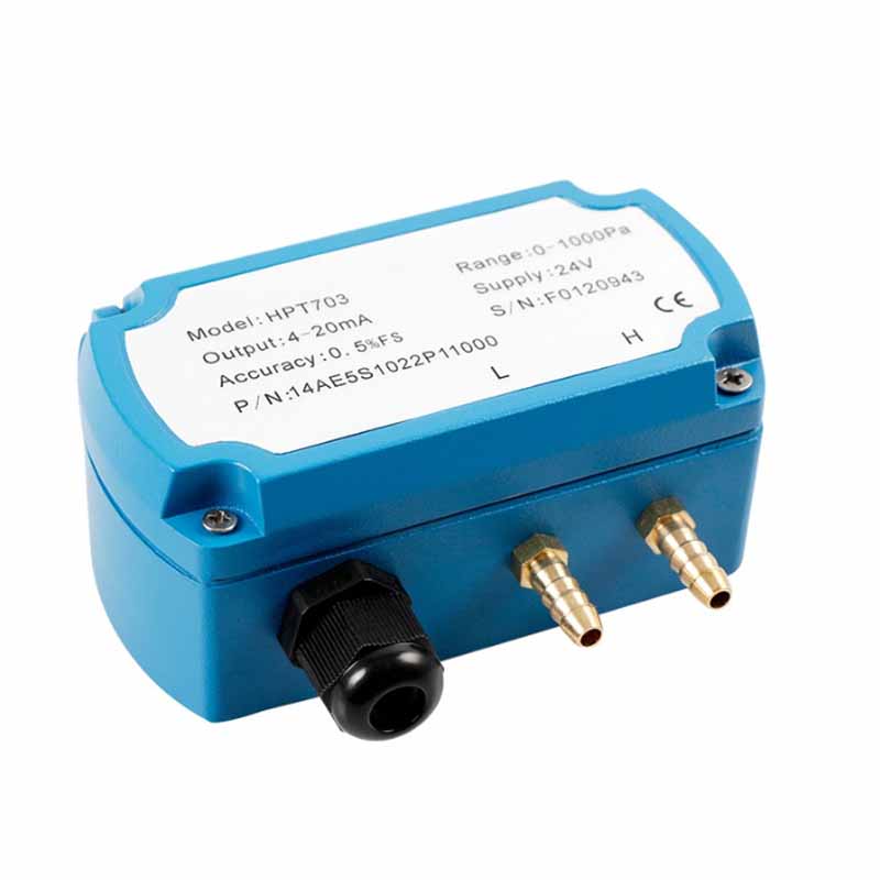 HPT703 Hpt703 4-20 мА Микро Вентиляция передатчика перепада давления воздуха