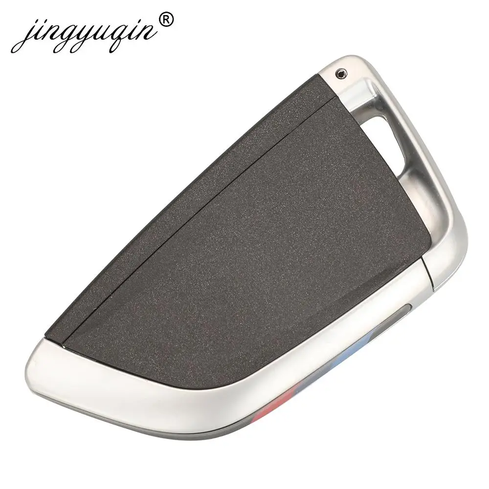 jingyuqin Obudowa pilota samochodowego do BMW 3 5 6 8 X3 X4 X5 X7 G Series G21 G20 G31 G30 Auto Keyless FOB Case Obudowa Zamiennik 4B