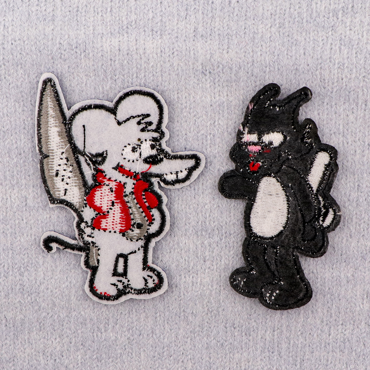 แผ่นน่ารักแพทช์บนเสื้อผ้าการ์ตูนแพทช์ปักสร้างสรรค์เย็บป้ายเหล็กบนแพทช์ DIY เสื้อผ้าอุปกรณ์เสริม