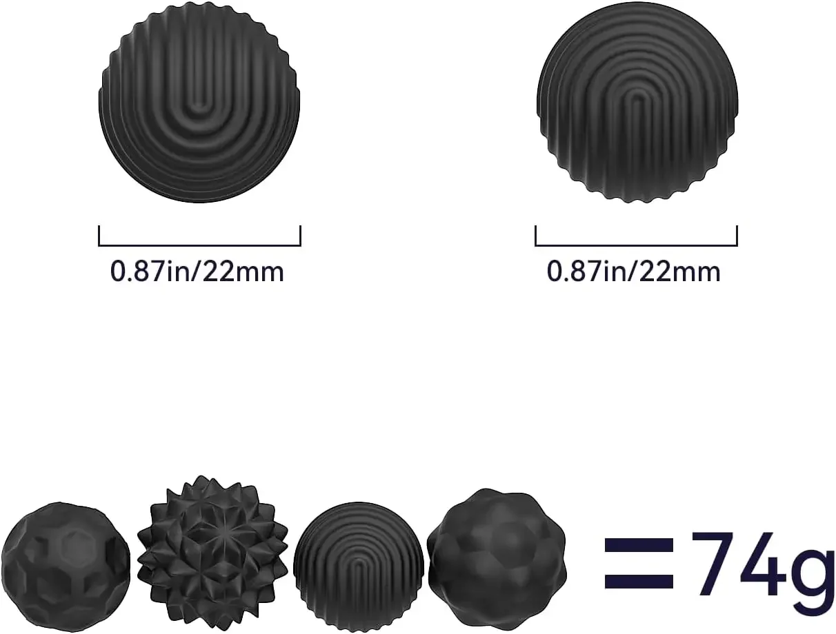 ซิลิโคน Magnetic Sensory Balls Fidget ของเล่นกังวลลูกบอลออทิสติก Calming Fidgeting ของเล่นเด็กผู้ใหญ่ความวิตกกังวลบรรเทาความเครียด Sensory ของเล่น