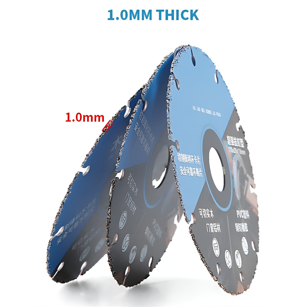 1PC 105/110mm 목재 커팅 디스크 초박형 원형 톱 블레이드 목공 도구 목재 PVC 강철 고무 용 그라인딩 커팅 블레이드