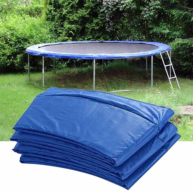 Estera de protección para trampolín de 6/8/10 pies, almohadilla de seguridad para trampolín, cubierta protectora resistente al agua con resorte redondo, accesorios deportivos para el hogar