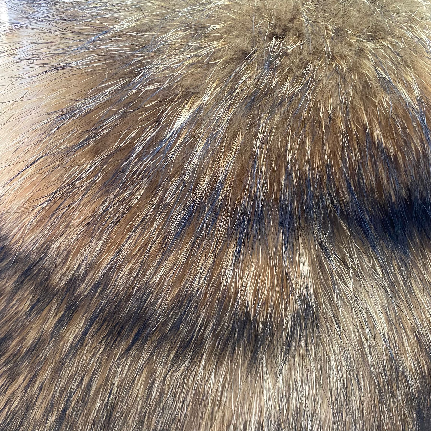 Damesbontjas - Winter Dames Warme natuurlijke wasbeerbontjas - Modieuze luxe reguliere merk lederen jas