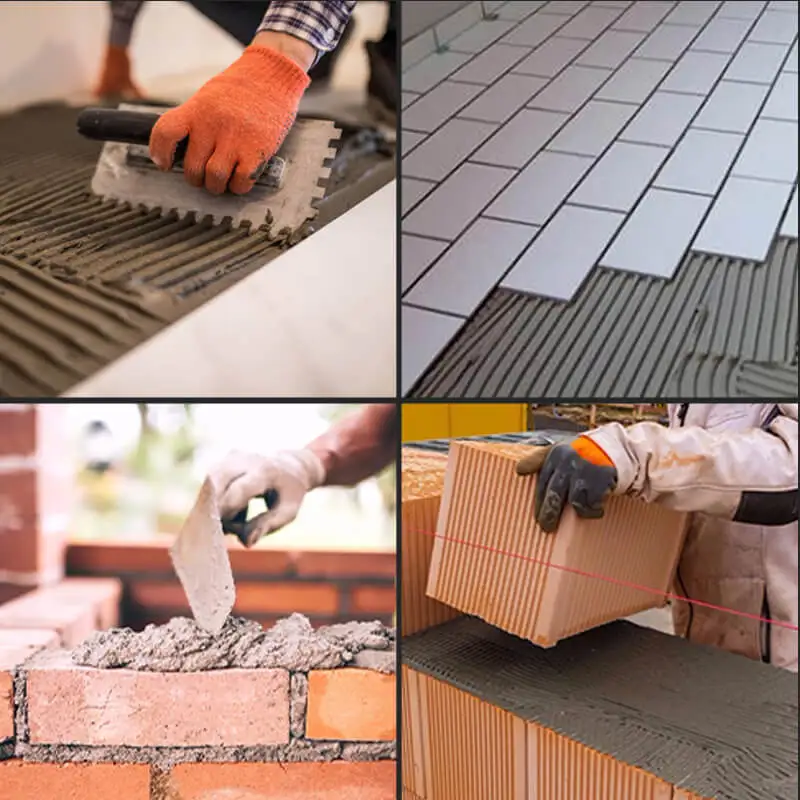 DIY Toothed Trowel Scraper Bricklayer Scraper Serrated Tile Tool For Wall Painting Wall Scraping Tool