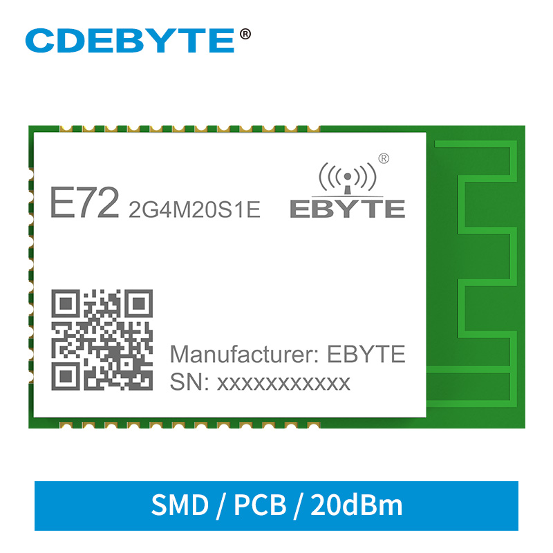 CC2652P Drahtlose Modul ZigBee Bluetooth 2,4 Ghz 20dBm SoC Ebyte E72-2G4M20S1E Transceiver und Empfänger PCB/IPX Antenne
