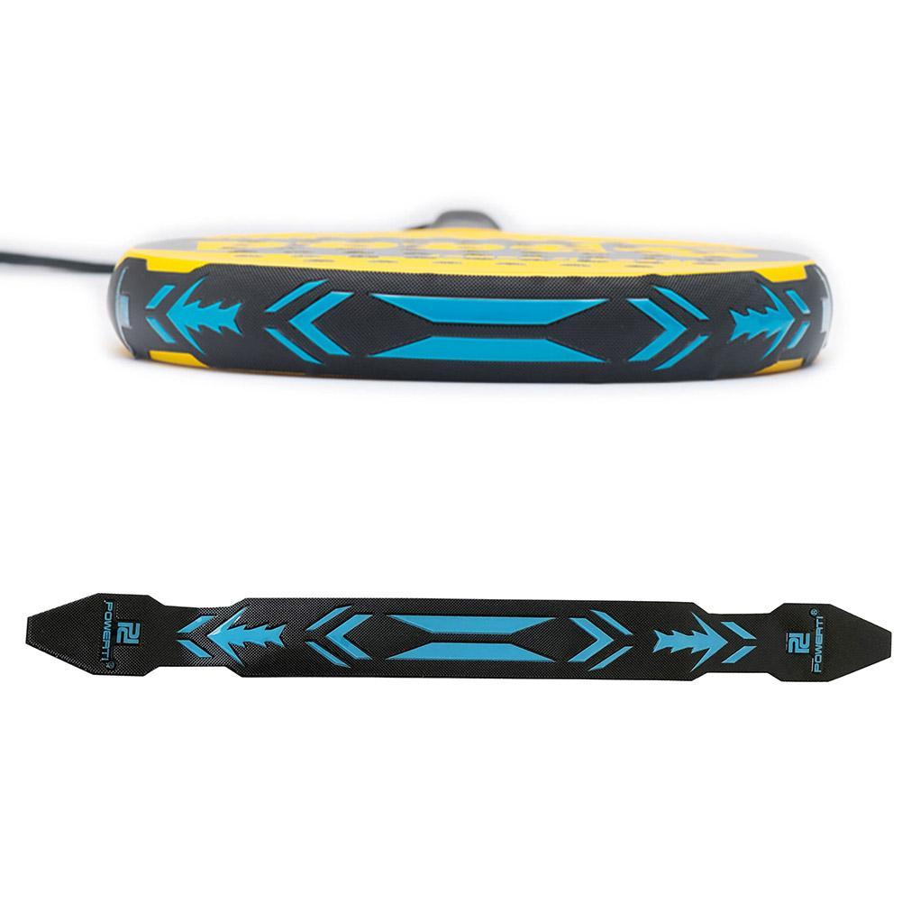 テニスパドルヘッドテープ、ビーチテニスラケット保護テープ、パデルシャールプロテクター、3.8cmx40cmx0.1cm