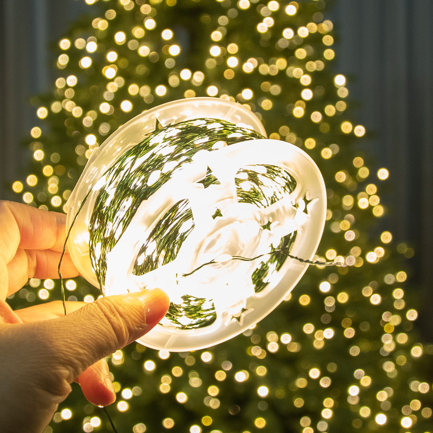 Звезды, мерцающая рождественская елка, гирлянда, украшение комнаты, рождественские гирлянды, вилка зеленой медной проволоки, гирлянды 100 м 200 м 300 м