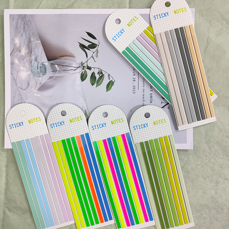KindFuny Transparente Bookmarkers, Tabs Bandeira Adesivos, Papelaria Postou Tabs, Memo Pad, Material de Escritório Escolar, 160Pcs