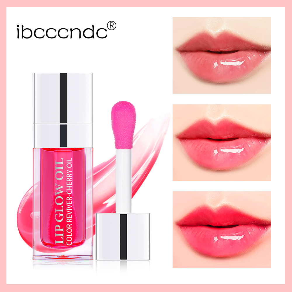 6Ml Crystal Jelly Hydraterende Lip Olie Plumping Veiligheid Lipgloss Make-Up Sexy Mollige Hydraterende Lip Glow Olie Getinte Lip Voller