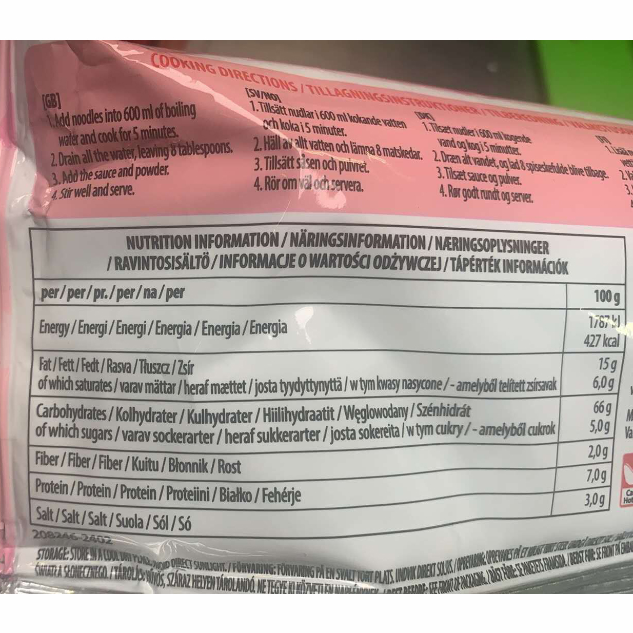 Samyang-Hot Chicken ROSE Flavour Buldak Ramen Noodles - ROSE 140gx10 pack