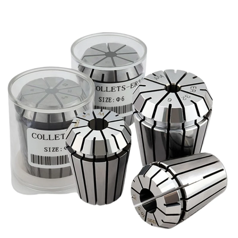 1PC ER11 ER16 ER20 ER25 ER32 AA/A High Precision 0.008mm Spring Collet Suitable Engraving Machine Spindle CNC Machining Center