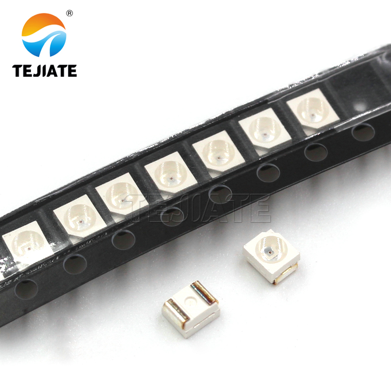 High brightness 1210 SMD light emitting diode LED lamp beads 3528 pure white emerald green warm white red yellow blue light