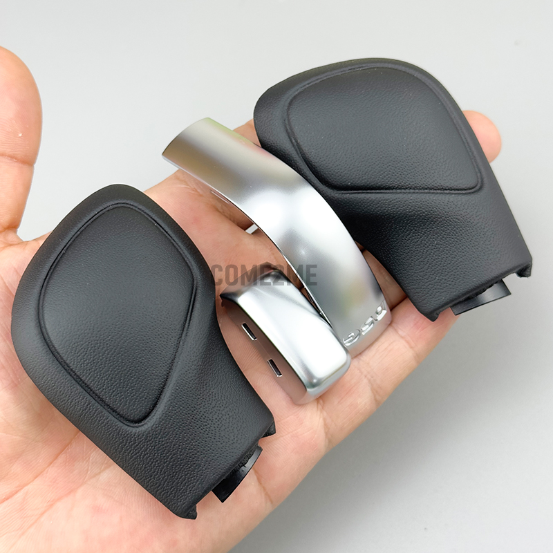 Vw ゴルフ 6 7 R Gti パサート B8 Cc R20 ジェッタ Mk6 Gli Dsg ギアシフトノブサイドカバー革 Dsg ギアノブゴルフ 7R