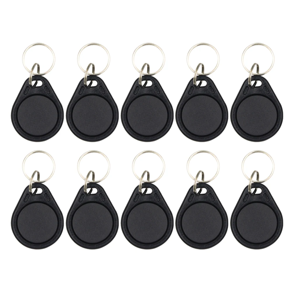 10pcs/lot UID KeyFob 13.56MHz Block 0 Sector Writable IC Card Clone Changeable Smart Keyfob Key Tag 1K S50 RFID Access Control