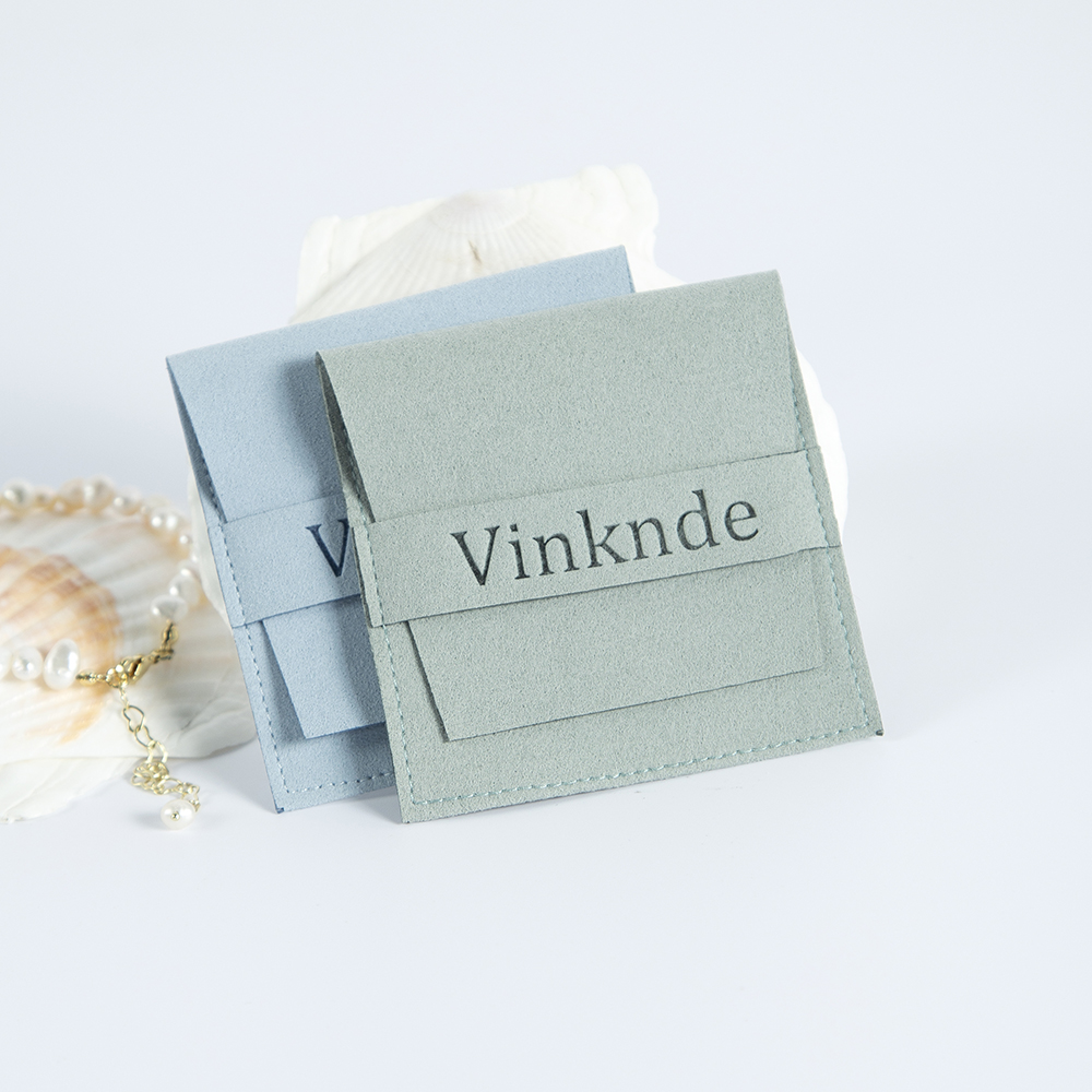 100pcs Custom Logo Name Size Microfiber Gift Bags 8X8cm Jewelry Organizer Earrings Pouch Wedding Favor Candy Bag Small Business