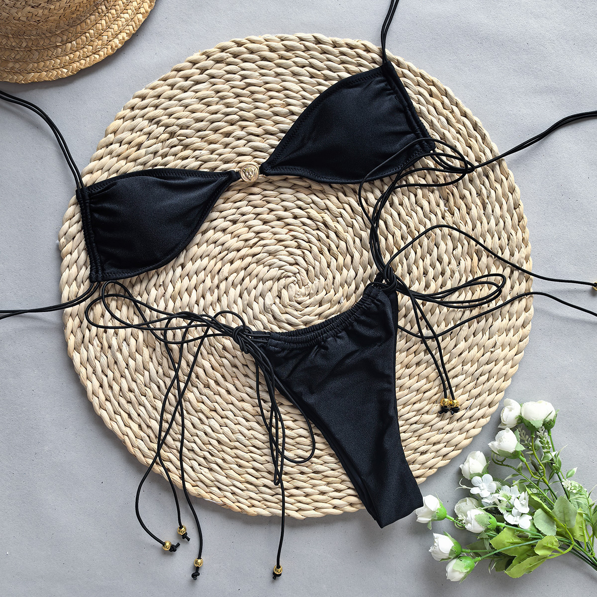 マイクロビキニ 2024 セクシーな女性水着女性水着ビキニセット水着水泳スーツビーチウェア光沢のあるブラジル Biquini