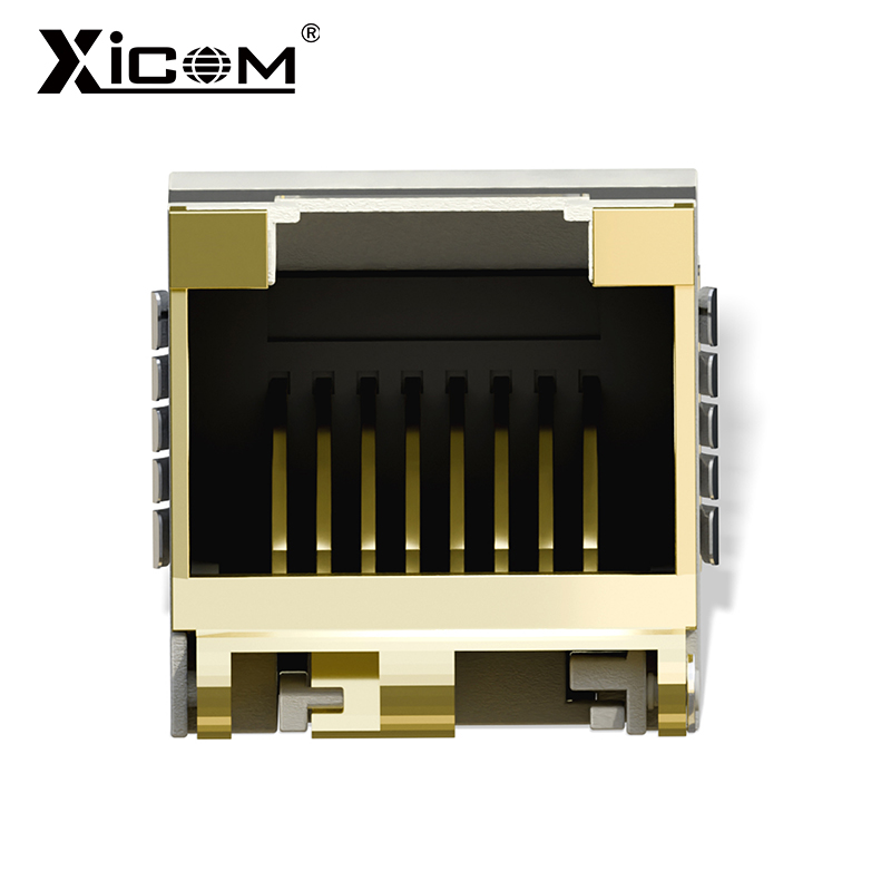Xicom 10G RJ45 SFP Módulo de Cobre 10G/5G/2.5G RJ45 Porta Transceptor 10GBase-T RJ45 Compatível com Cisco/Mikrotik Ethernet Switch