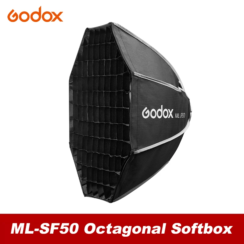 Godox ML100Bi LED Lights Photography Accessories ML-CS30 ML-SF3030 Softbox ML-L36 Lens Reflector ML-GB Bowens Mount Adapter