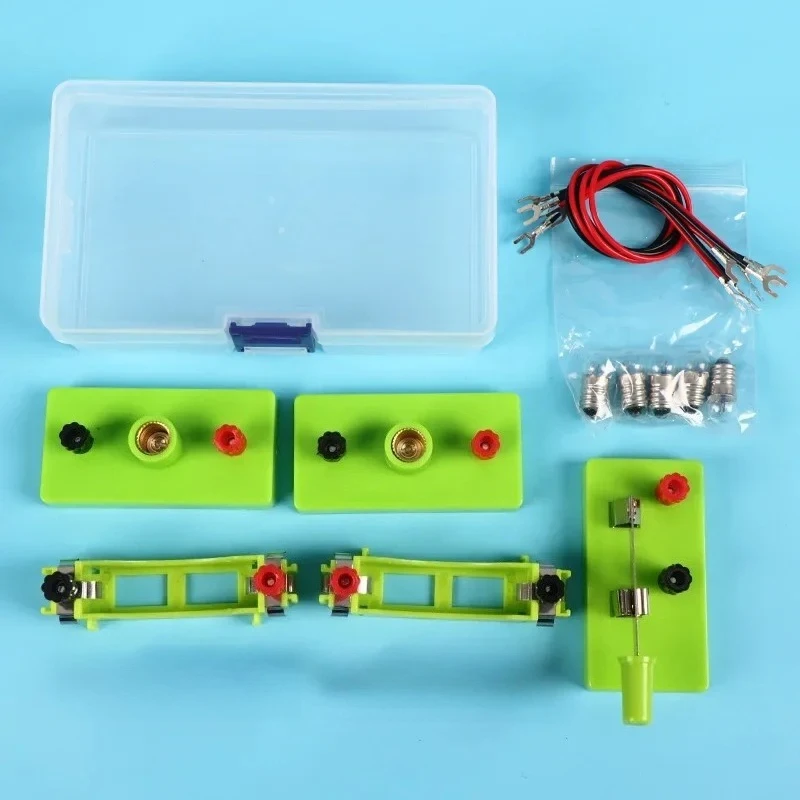 DIY Electric Circuit Science Toy for Kids Hands-On Basic Circuit Electricity Learning Kit Physics Experiment Toys for Children