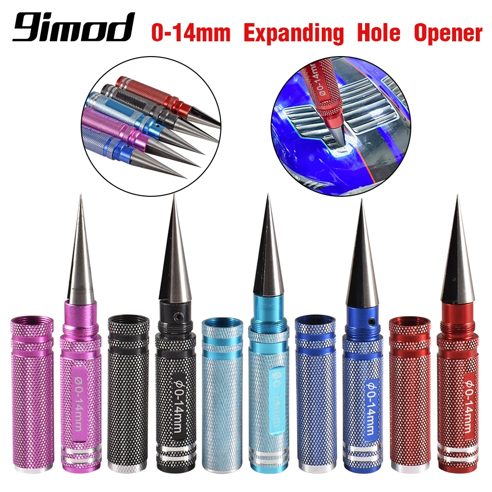 0-14mm RC Alargador de borda Expansível Buraco Perfurador Abridor Ferramentas de broca para carro RC