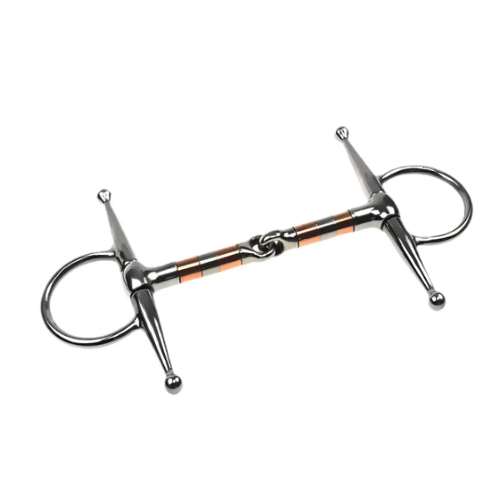 Horse Bit Stallion Training Bit ทนทาน H รูปร่างม้าเคี้ยวการฝึกอบรม Bit Horse Snaffle ขี่ม้า Snaffle สําหรับขี่ม้า