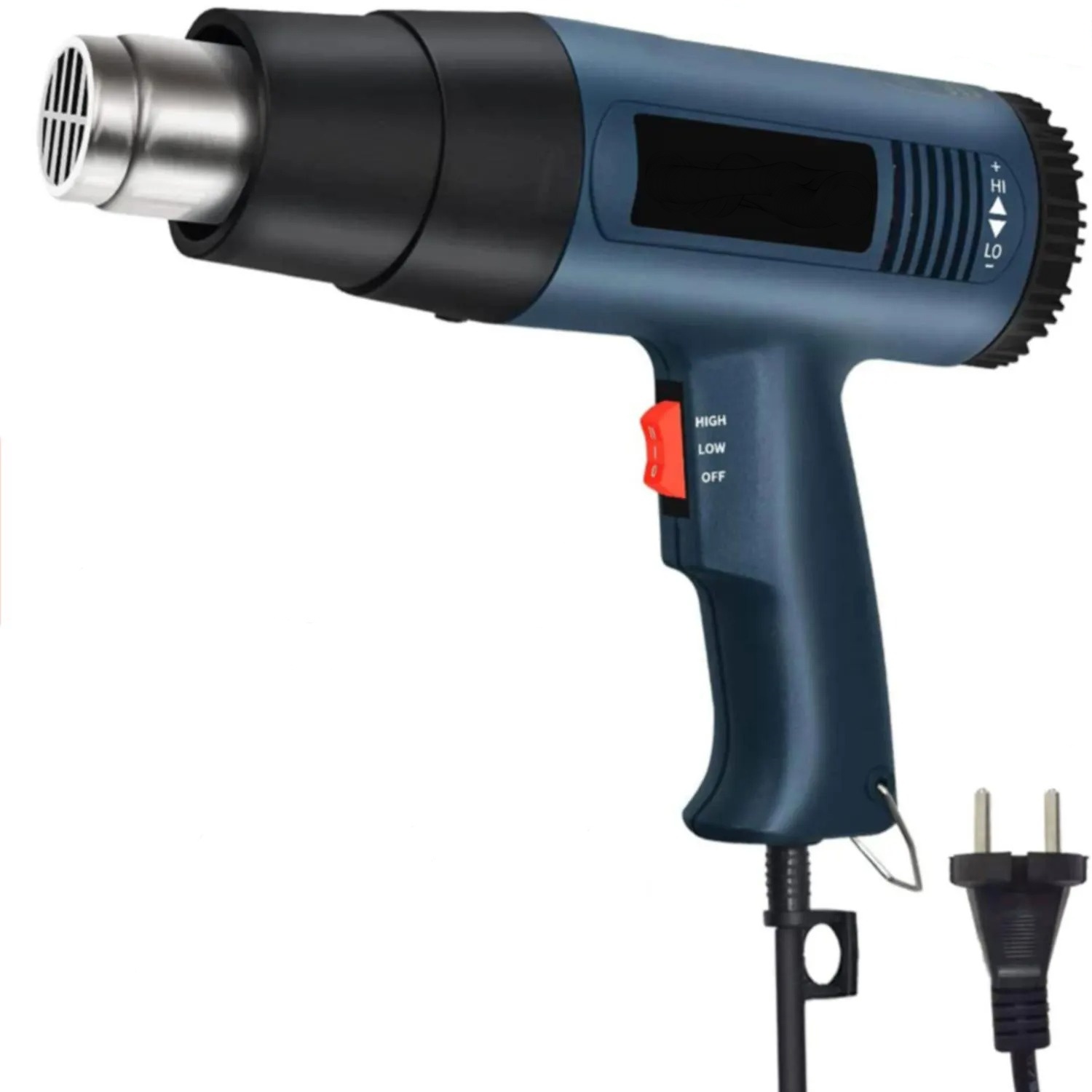 2000 W Heteluchtpistool Professioneel Heteluchtpistool 60-600 D 4 Nozzles voor DIY Strippen Verf Krimpen PVC en Thuis