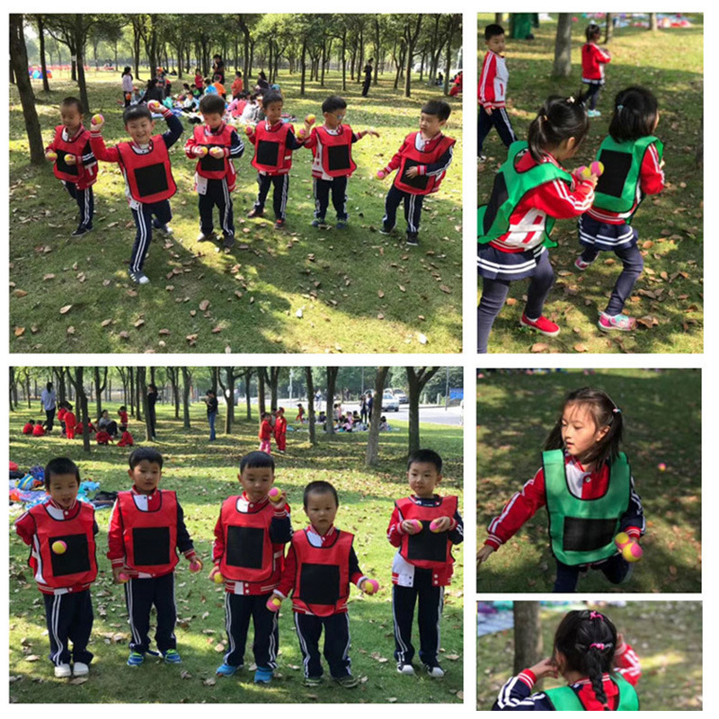 Mới Thể Thao Ngoài Trời Game Đạo Cụ Dính Chắc Bóng Áo Ném Đồ Chơi Ném Vòng Mục Tiêu Trò Chơi Với Bóng Hình Cho Thể Thao Trẻ Em đồ Chơi