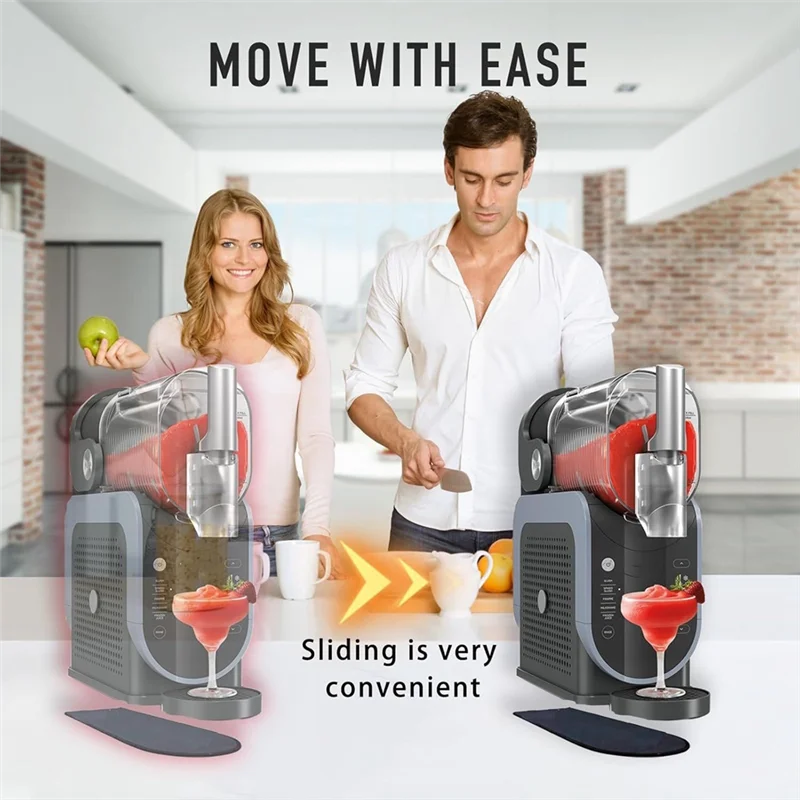 B99A-Smoothie Maker Mat For Ninja Slushie Machine FS301 And FS300 Smoothie Maker Mat Mat Quickly Slide Frozen Drink Machine On T