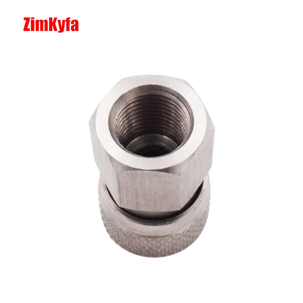 HPA Air Quick Disconnect Foster Filling Charging Hose Fitting 8mm Stainless Steel Male/Female Socket Connector NPT/BSP/M10