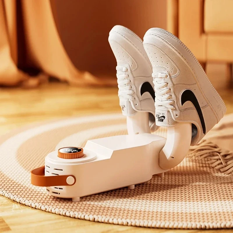 Secador de sapatos com temporizador inteligente Secador telescópico ajustável Secagem rápida Desodorização Secador de sapatos esterilizador