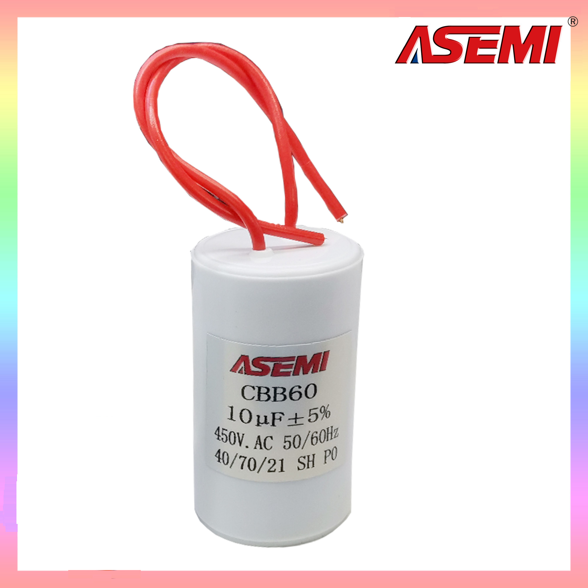 CBB60 450V Motor de lavado condensador de arranque bomba de agua 3,5 4 5 6 8 9 10 12 14 15 16 18 20 25 30 UF herramientas de reparación