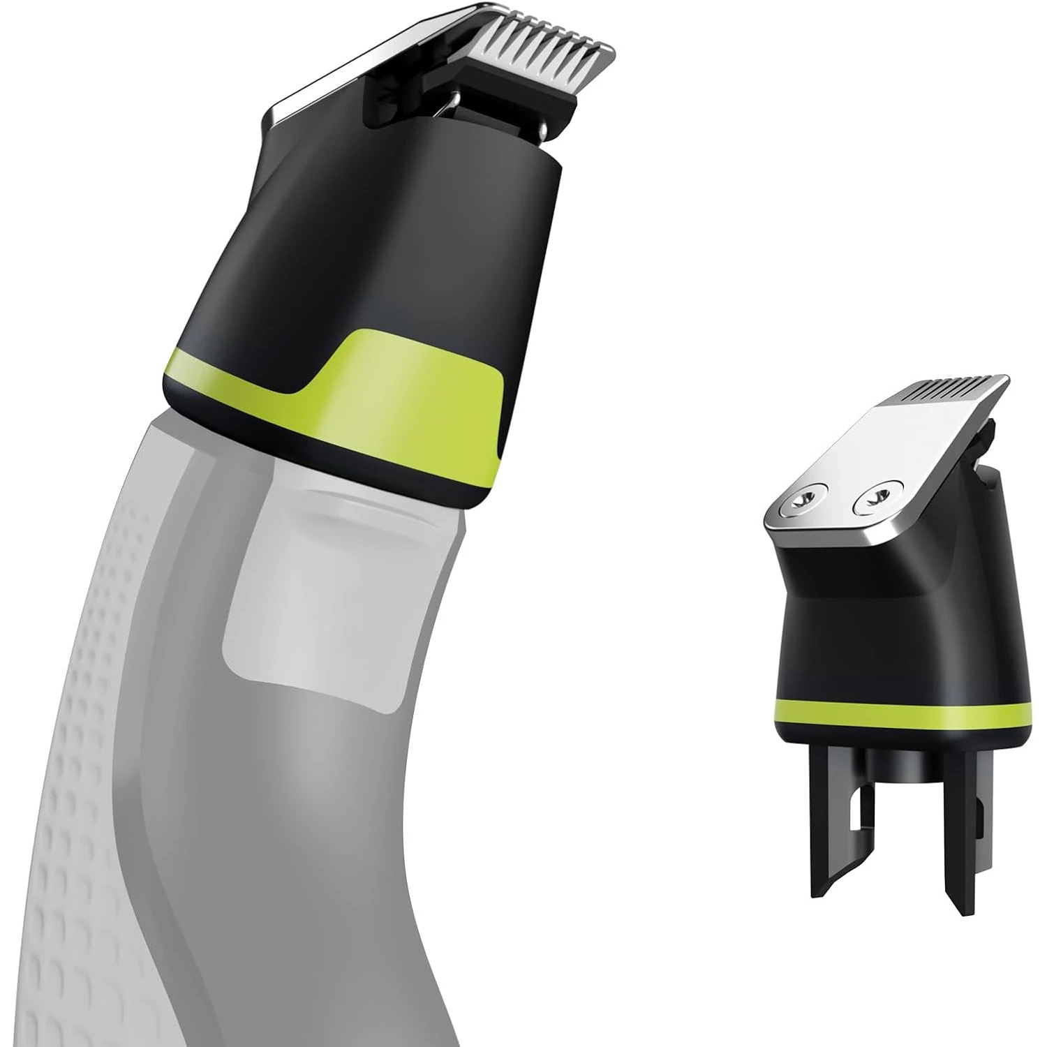 Cuchillas de repuesto compatibles con OneBlade QP2620/QP2630 - Recortadora de precisión con bordes de seguridad redondeados y cerámicos autoafilados