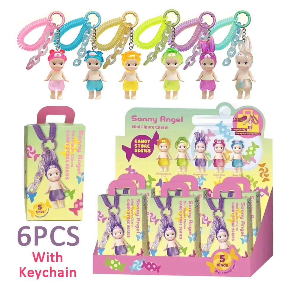 คอลเลกชัน 12 สไตล์ Sonny Angel กล่องตาบอด Dreaming Series มินิอะนิเมะรูปเครื่องประดับตุ๊กตาแฟนเด็กวันเกิดคริสต์มาส...