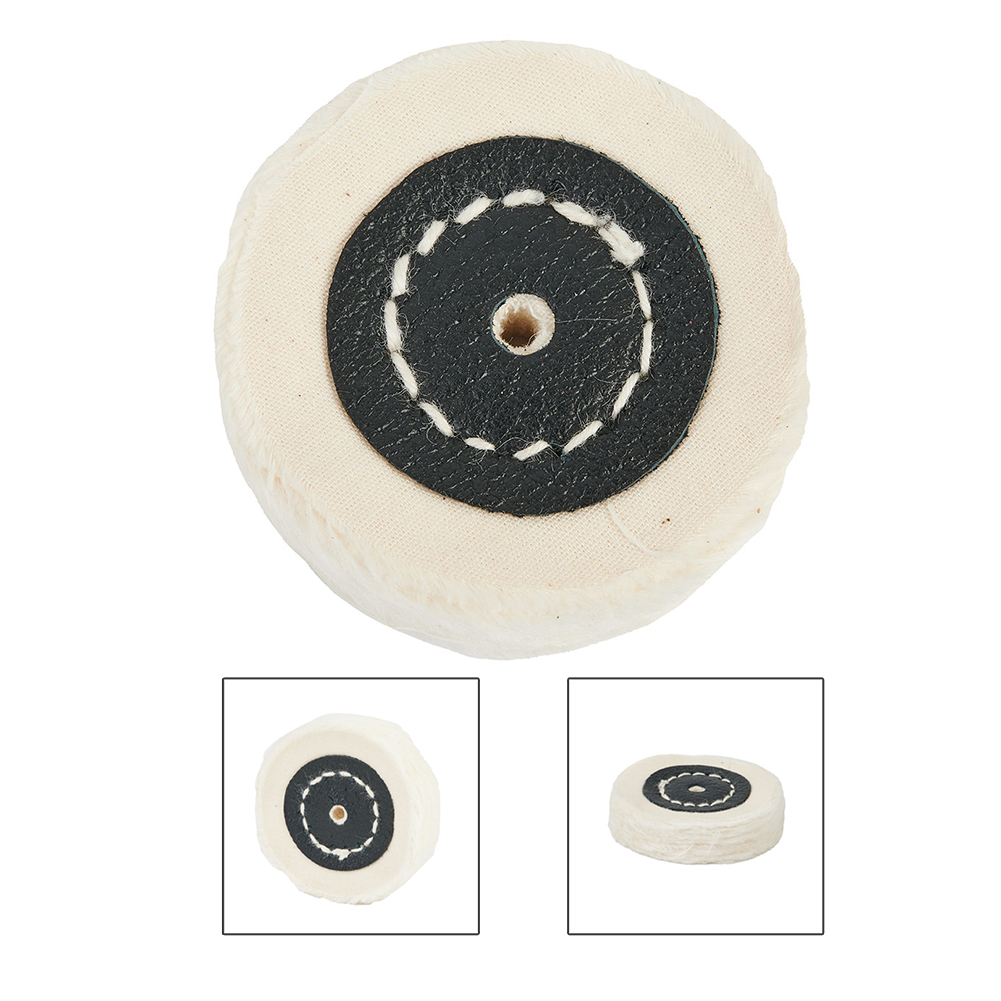 Tamponi per lucidatura a ruota per lucidatura in tessuto da 2-8 pollici dischi per smerigliatrice abrasivi angolari per levigatura di gioielli accessori per la lavorazione del legno in vetro metallico