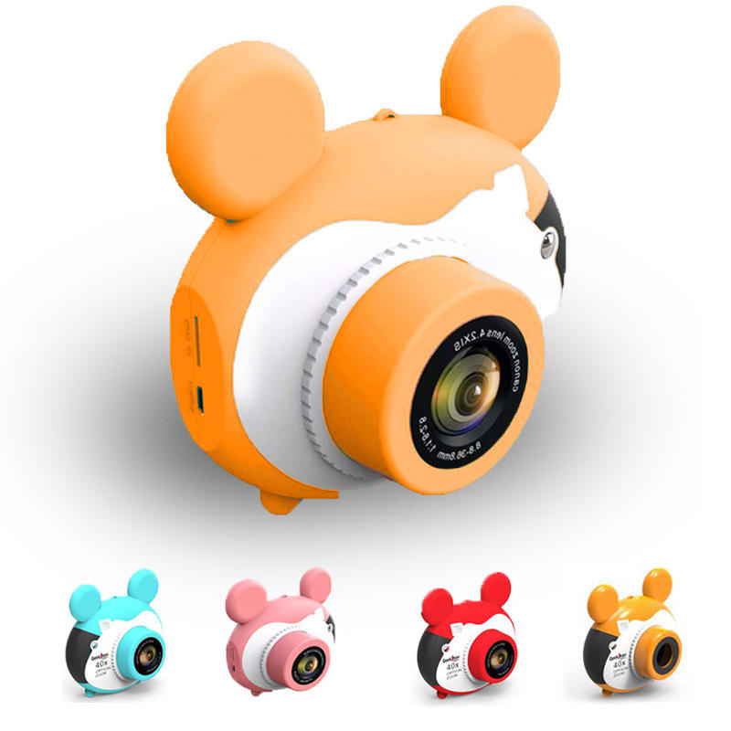 2.3-inch Children's mini digital camera with a screen high-definition sports mini camera video camera birthday gift