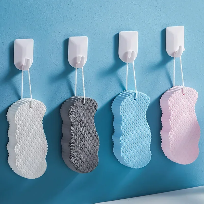 1pc ソフトスポンジボディスクラバーバス角質除去スクラブスポンジシャワーブラシボディスキンリムーバー Exfoliante